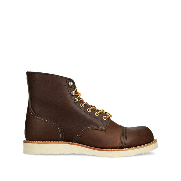 レッドウィング メンズ ブーツ シューズ Lace-up boots Brown