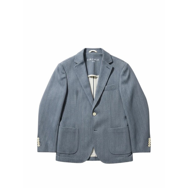 チルコロ1901 メンズ 上衣＆上衣 アウター Single-breasted blazer Blue コート・ジャケット-メンズファッション