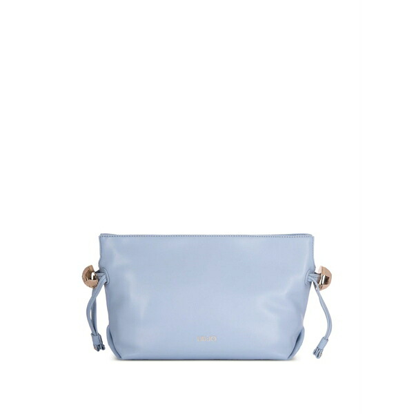 リュージョー レディース ショルダーバッグ 御徒面子 Drawstring shoulder bag Blue