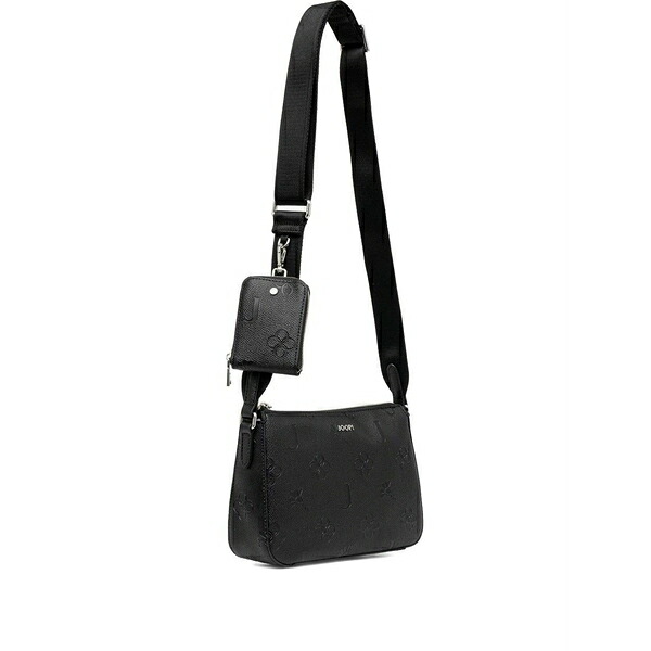 ジョープ レディース ショルダーバッグ バッグ Decoro stampa jasmina crossbody bag Black｜asty