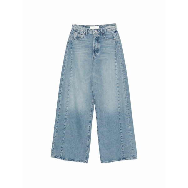 マザー レディース デニムパンツ ボトムス Five-pocket belt-loop jeans Blue｜asty