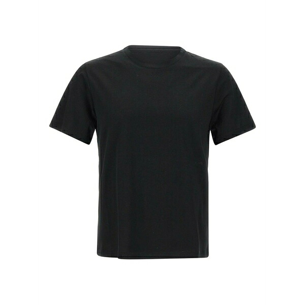 カングラ  メンズ プルオーバー トップス Basic t-shirt Black