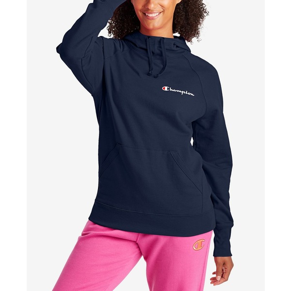 が大特価 チャンピオン レディース パーカー スウェットシャツ アウター Women S Powerblend Drawstring Hoodie Navy 全てのアイテム Kanematsuusa Com