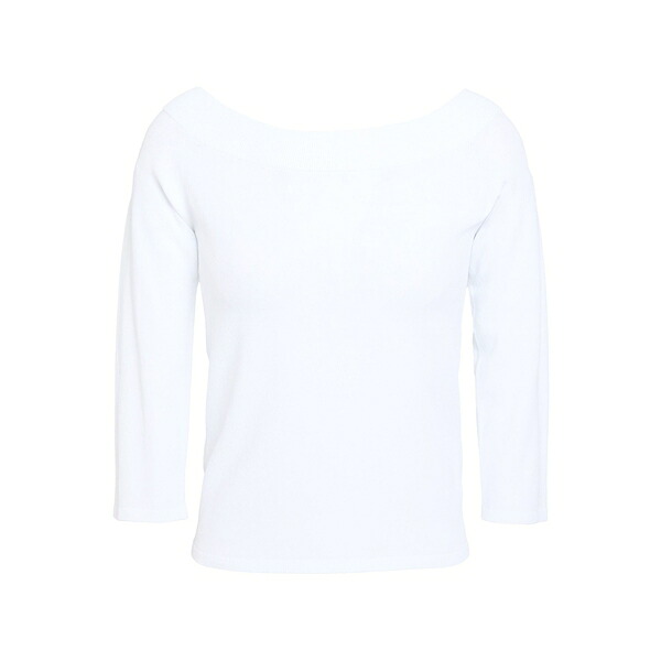 【送料無料】 ロベルトコリーナ レディース ニット&セーター アウター Sweaters White