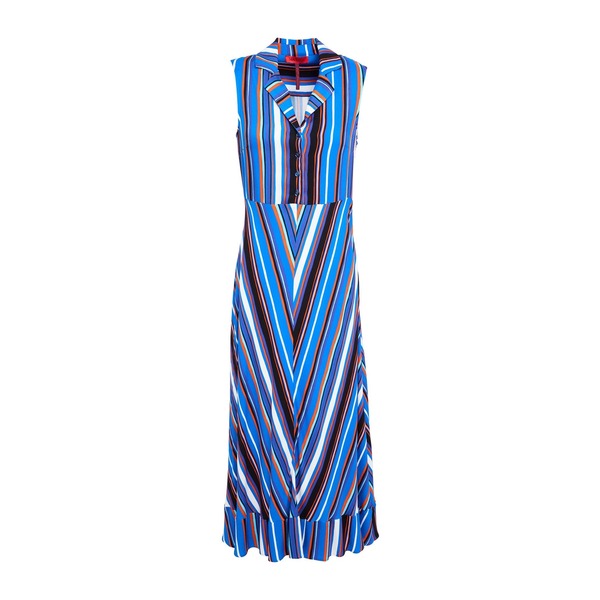 【送料無料】 マックス アンド コー レディース ワンピース トップス Midi dresses Azure