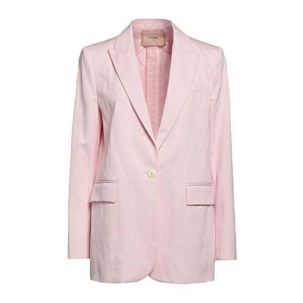 【送料無料】 ツインセット レディース ジャケット＆ブルゾン アウター Blazers Pink