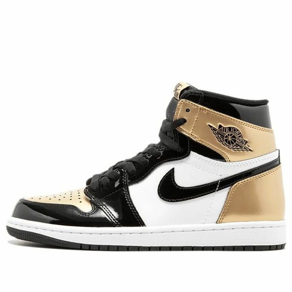 Jordan ジョーダン メンズ スニーカー 【Air Jordan 1 Retro High OG NRG \u0027Gold Toe\u0027 861428-007】  大いさ US_M_4.5 メンズ靴-靴
