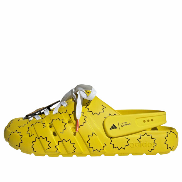 adidas アディダス メンズ スニーカー 【adidas x The Simpsons Adilette Clog 'Yellow Core Black' HQ2580】 サイズ US_8.5(26.5cm)｜asty