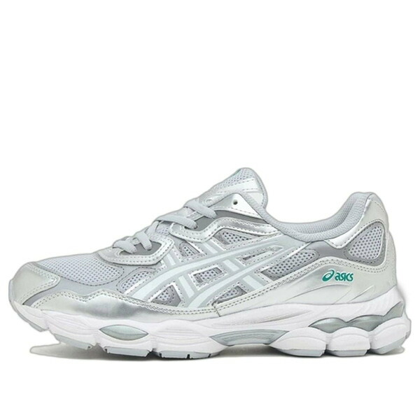 ASICS アシックス メンズ スニーカー 【ASICS Gel-NYC 'Silver Piedmont Grey White Aqua' 1203A804-020】 サイズ US_9.5(27.5cm)｜asty