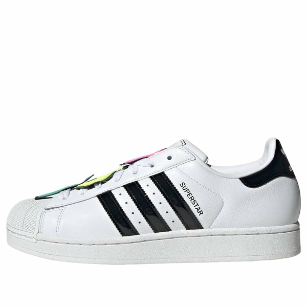 adidas アディダス メンズ スニーカー 【adidas Superstar II Jeremy Scott 'White Black' JR3584】 サイズ US_6(24.0cm)|asty