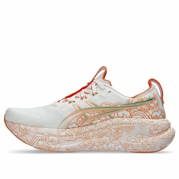 ASICS アシックス メンズ スニーカー 【ASICS Gel-Nimbus 28 Tokyo 'White Apricot Crush' 1013A207-100】 サイズ US_M_14｜asty