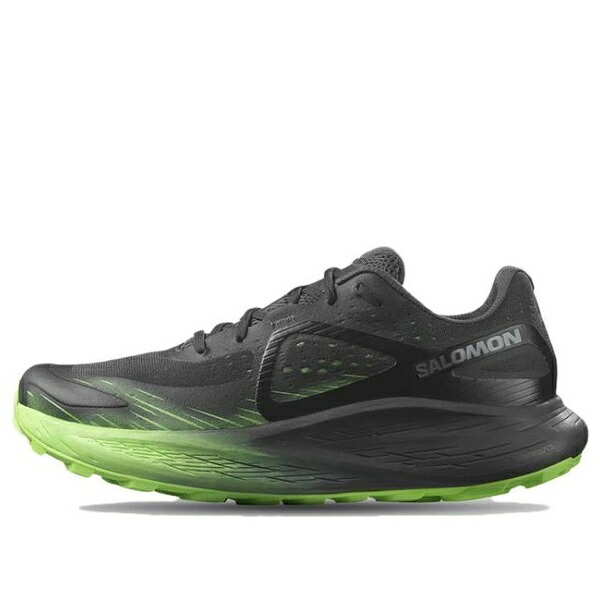 SALOMON サロモン メンズ スニーカー 【SALOMON Glide Max 'Black Green' 473174】 サイズ US_9.5(27.5cm)｜asty