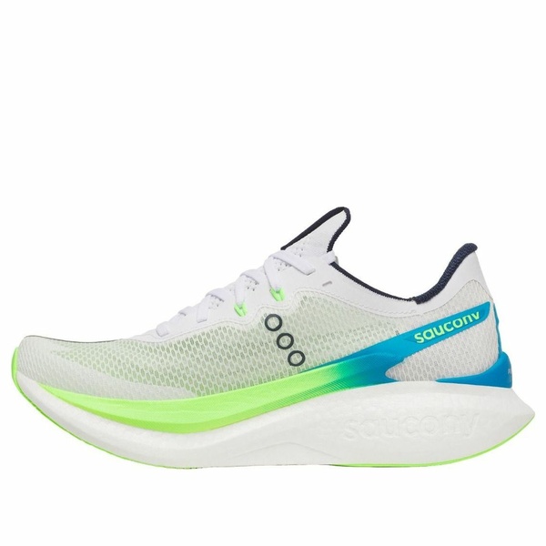 Saucony サッカニー メンズ スニーカー 【Saucony Endorphin Pro 5 'White Slime' S21064-151】 サイズ US_10.5(28.5cm)|asty