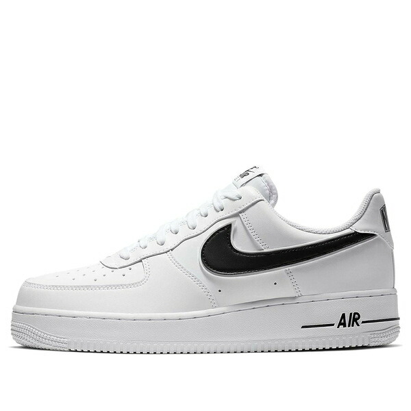 Nike ナイキ メンズ スニーカー  【Nike Air Force 1 Low \u002707 3 \u0027White Black\u0027 AO2423-101】  大いさ US_9.5(27.5糎) スニーカー-靴