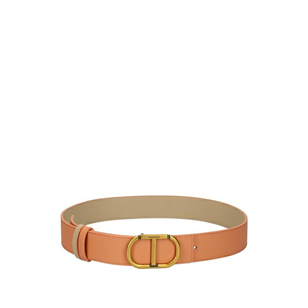 ツインセット レディース ベルト アクセサリー Reversible leather belt Neutrals|asty
