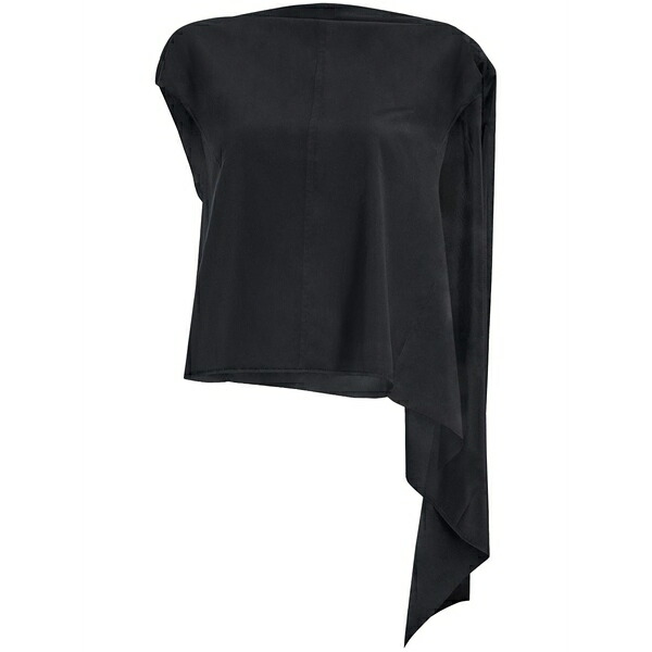 プロエンザショラー レディース Tシャツ トップス Ondine top Black|asty