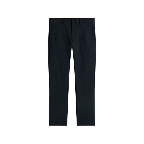 トミー ヒルフィガー メンズ カジュアルパンツ ボトムス Logo-detail trousers Blue