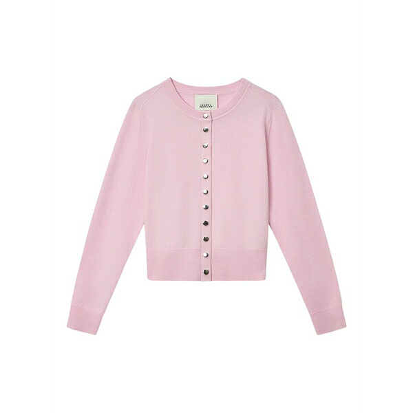 イザベル マラン レディース カーディガン アウター Idesia button cardigan Pink｜asty