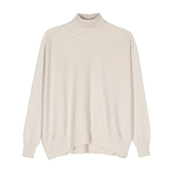 ディー・エクステリア レディース 編み物\u0026スウェーター アウター Roll-neck jumper Neutrals