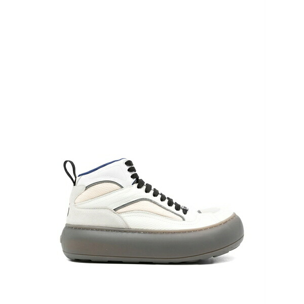 モスキーノ メンズ スニーカー シューズ Lace-up sneakers White｜asty