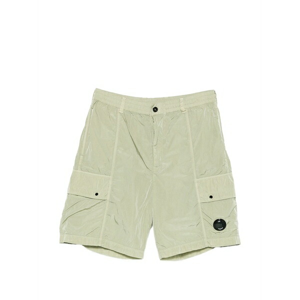 シーピーカンパニー メンズ カジュアルパンツ ボトムス Pocket-detail shorts Green｜asty