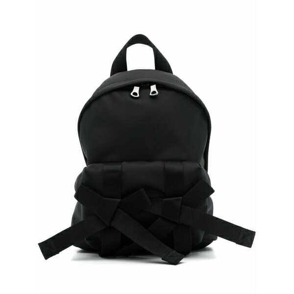 シモーネ・ロシャ レディース うしろ側容器に並べる・背嚢 御徒面子 Bow-detail backpack Black