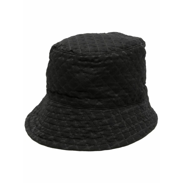 エンジニアガーメンツ メンズ かぶり笠 付属品 Quilted bucket hat  Black