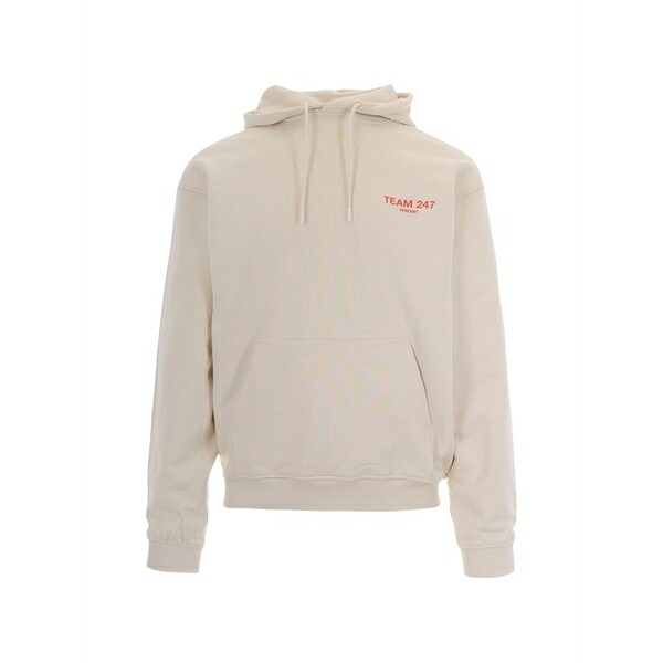 リプレゼント メンズ パーカー・スウェットシャツ アウター Drawstring hoodie Neutrals|asty