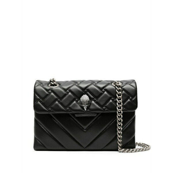 カートジェイガーロンドン レディース ショルダーバッグ 御徒面子 Kensington leather shoulder bag Black