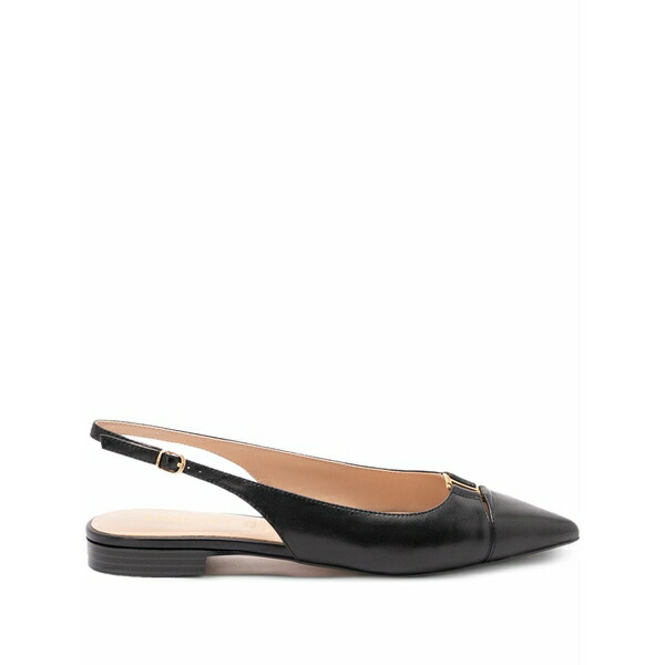ツイン仕掛ける レディース パンプス シューズ Buckle strap pumps Black