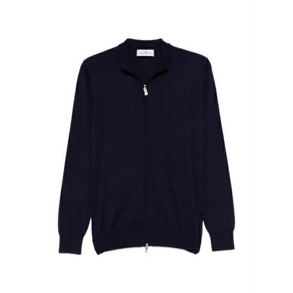 デラ・チアーナ メンズ ジレー アウター Zip-fastening cardigan Blue