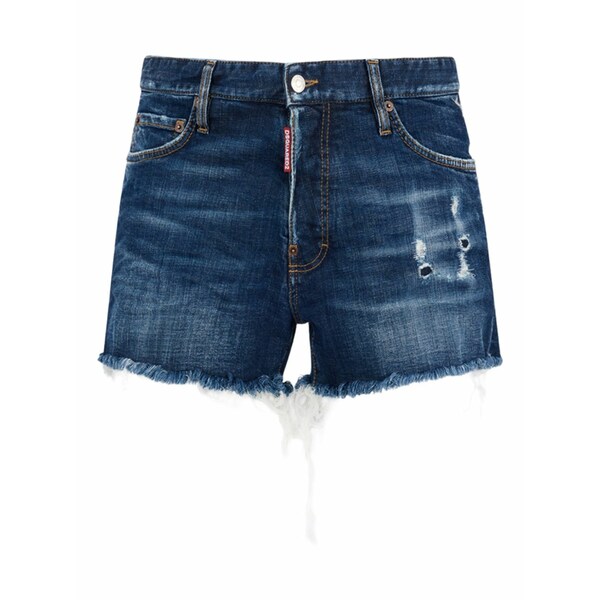 ディースクエアード メンズ カジュアルパンツ ボトムス Rebels cut-off shorts Blue｜asty 66,990円