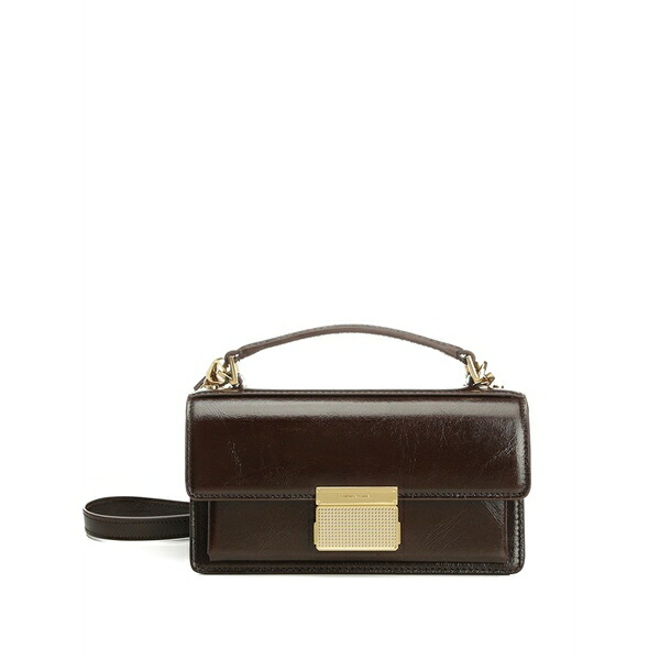 ゴールデングース レディース ショルダーバッグ バッグ Leather shoulder bag Brown｜asty
