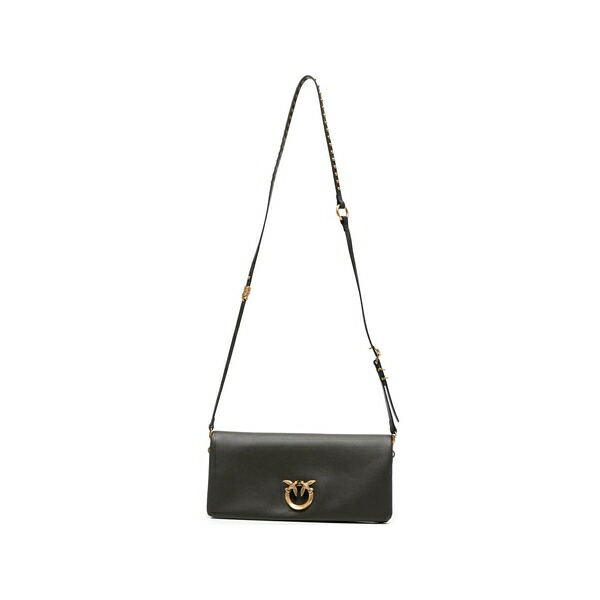 ピンコ レディース クラッチペダル御徒面子 御徒面子 Leather clutch bag Brown