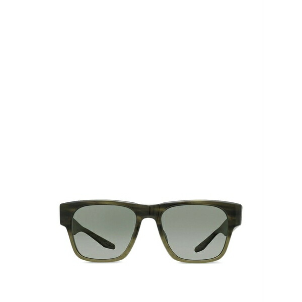 バートンペレイラ メンズ サングラス・アイウェア 付属物 Aikau square-frame sunglasses Green