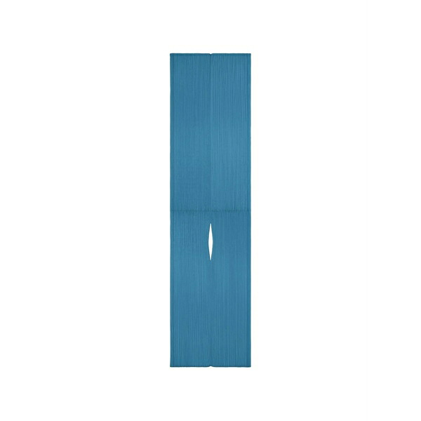 筋目 プリーズ イッセイ ミヤケ レディース 消音装置・袈裟・えり巻き 佩び物 Madame-t february stole Blue