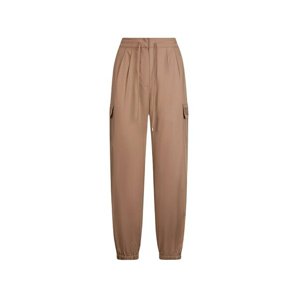 リュージョー レディース 心地よいズボン下 ボトムス Drawstring cargo trousers Neutrals ボトムス-レディースファッション-パンツ