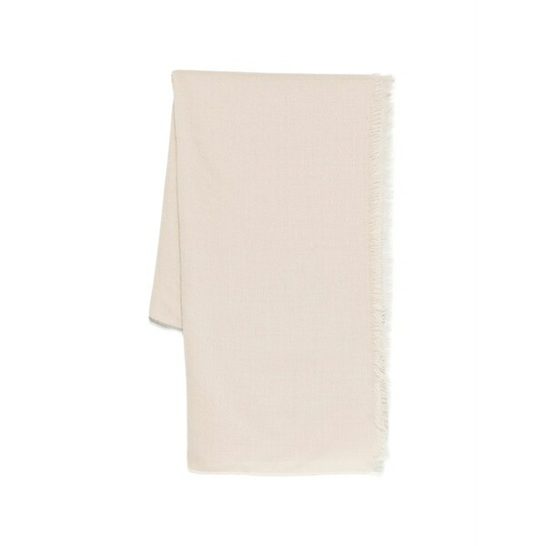 イレブンティ メンズ えり巻き・袈裟・えり巻き 付属物 Frayed scarf Neutrals