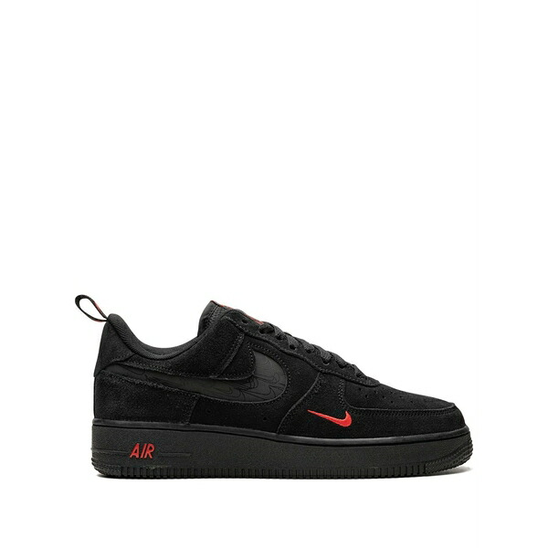 ナイキ メンズ スニーカー シューズ Air force 1 low \"multi swoosh black/crimson\"" sneakers Black"