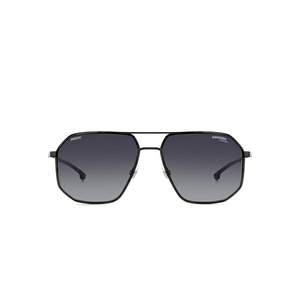カレーナ メンズ サングラス・アイウェア アクセサリー Pilot-frame sunglasses Black｜asty