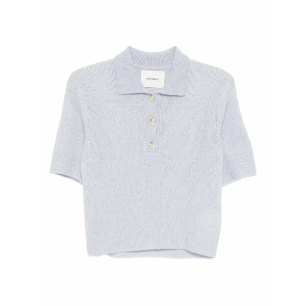 リサ・ヤン レディース スポーツシャツ トップス Masy polo shirt Blue
