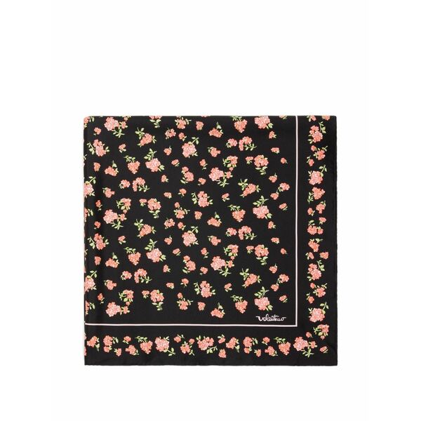 ヴァレンティノ ガラヴァーニ レディース えり巻き・袈裟・えり巻き 付属物 Mazzetto coriandolo silk scarf Black