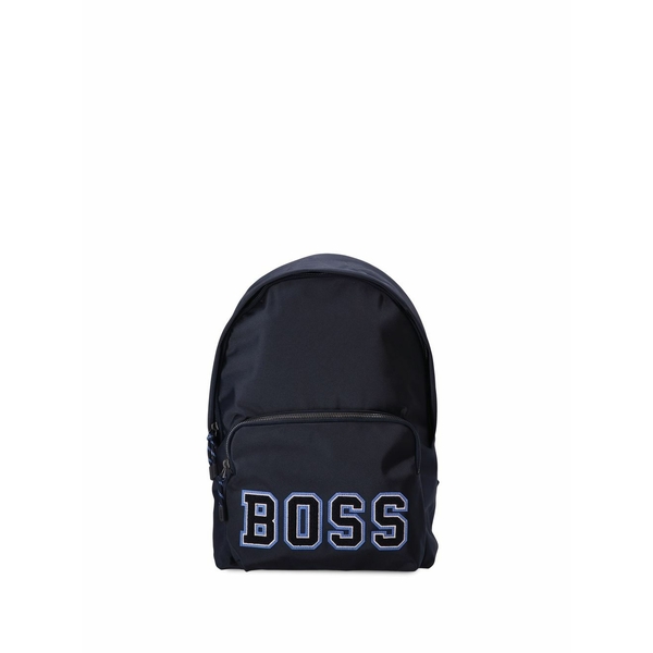 高品質安い HUGO BOSS ロゴ バックパック 袋付きの通販 by コヤ's shop