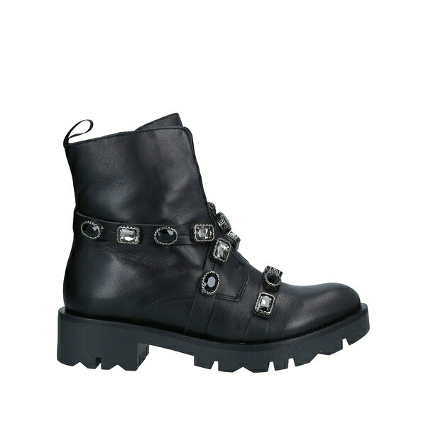 【送料無料】 トスカブルー? レディース ブーツ シューズ Ankle boots Black｜asty