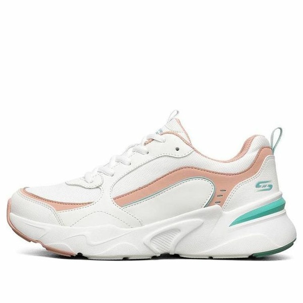 Skechers スケッチャーズ レディース スニーカー  【(WMNS) Skechers Bob Bamina Low-Top White/Pink 117040-WPK】  サイズ US_9.5(26.5cm)