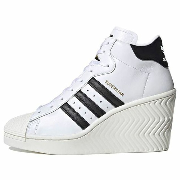 adidas アディダス レディース スニーカー 【(WMNS) adidas Superstar Ellure 'White Black' FW0102】 サイズ US_5(22.0cm)|asty