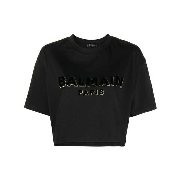 多様な バルマン レディース Tシャツ トップス クロップド impressio.de