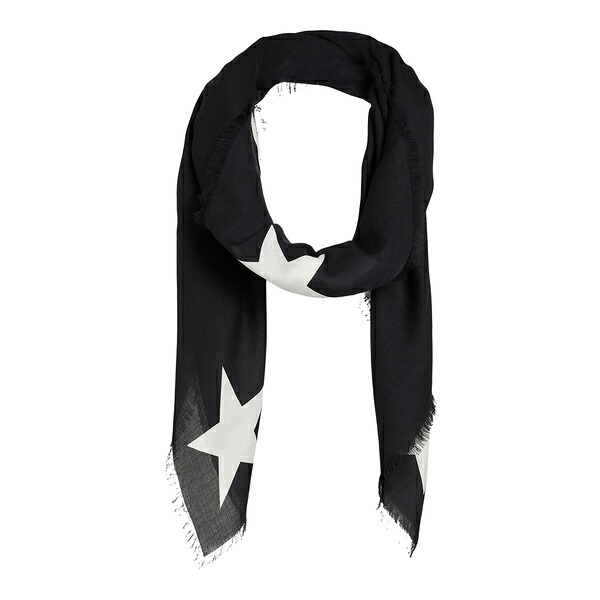 【貨物輸送無料】 ジバンシー メンズ えり巻き・袈裟・えり巻き 付属物 Scarves Black