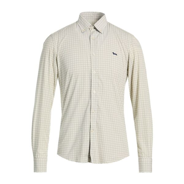 【送料無料】 ハーモント & ブレイン メンズ シャツ トップス Shirts Green|asty