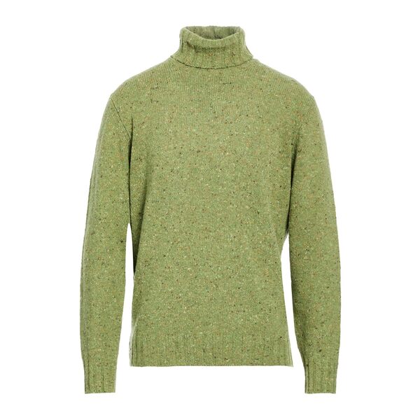 【貨物輸送無料】 フィリッポ デ ラウレンティス メンズ 編み物\u0026プルオーバー アウター Turtlenecks Green